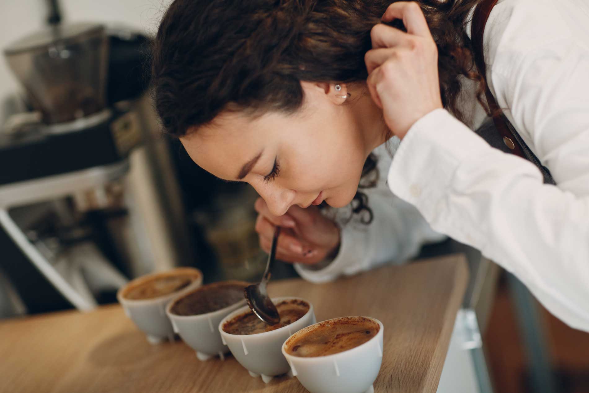 coffee tasting